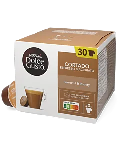 Nescaf&eacute; Cortado 30 Packung und Kapsel f&uuml;r Dolce Gusto
