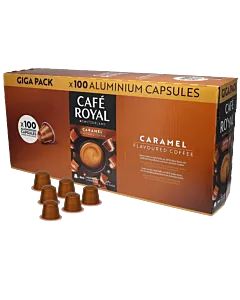 Caf&eacute; Royal Caramel 100 capsules for Nespresso&reg;