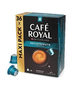 Caf&eacute; Royal Espresso Decaf 36 capsules for Nespresso&reg;