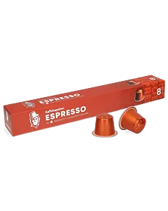 Kaffekapslen Espresso Premium Packung und Kapsel f&uuml;r Nespresso
