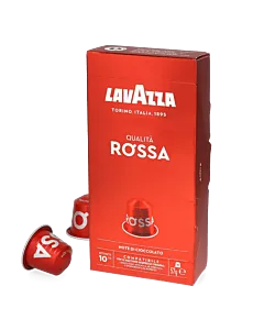 Lavazza Qualit&agrave; Rossa Packung und Kapsel f&uuml;r Nespresso
