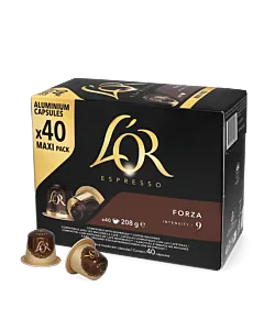 L'OR Forza 40 Packung und Kapsel f&uuml;r Nespresso
