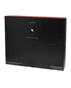 Nespresso Decaffeinato Packung und Kapsel f&uuml;r Nespresso Pro