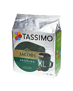 Jacobs Kr&Atilde;&para;nung XL package and capsule for Tassimo