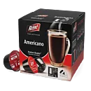 Café René Americano Packung und Kapsel für Dolce Gusto
