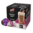 Café René Chai Tea Latte Packung und Kapsel für Dolce Gusto
