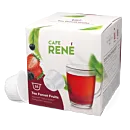 Café René Forest Fruit Tea Packung und Kapsel für Dolce Gusto
