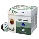 Kaffekapslen Flat White Packung und Kapsel für Dolce Gusto

