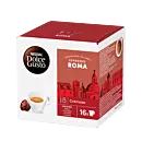 Nescafé Espresso Roma Packung und Kapsel für Dolce Gusto

