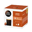 Nescafé Grande Intenso Packung und Kapsel für Dolce Gusto