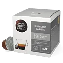 Nescafé Ristretto Barista Packung und Kapsel für Dolce Gusto