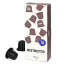Kaffekapslen Ristretto package and capsule for NespressoÂ®