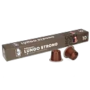 Kaffekapslen Lungo Strong Premium Packung und Kapsel für Nespresso
