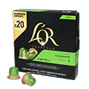 L'OR Lungo Elegante Big Pack package and capsule for NespressoÂ®