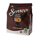 Senseo Extra Strong Medium Cup Packung und Pods für Senseo