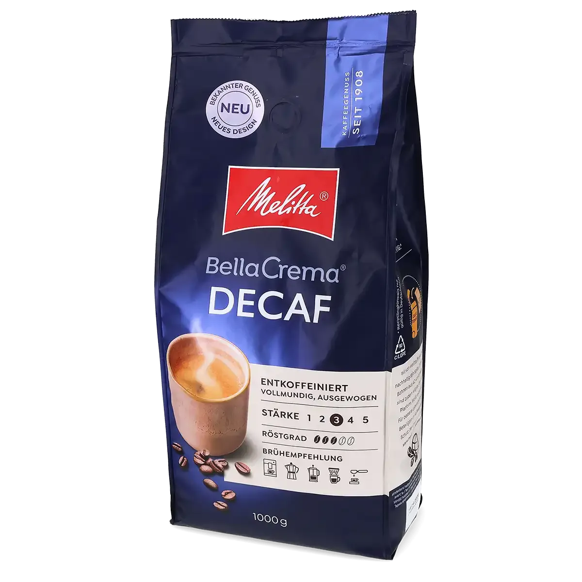 BellaCrema\u0020Entkoffeiniert\u0020\u002D\u0020Melitta