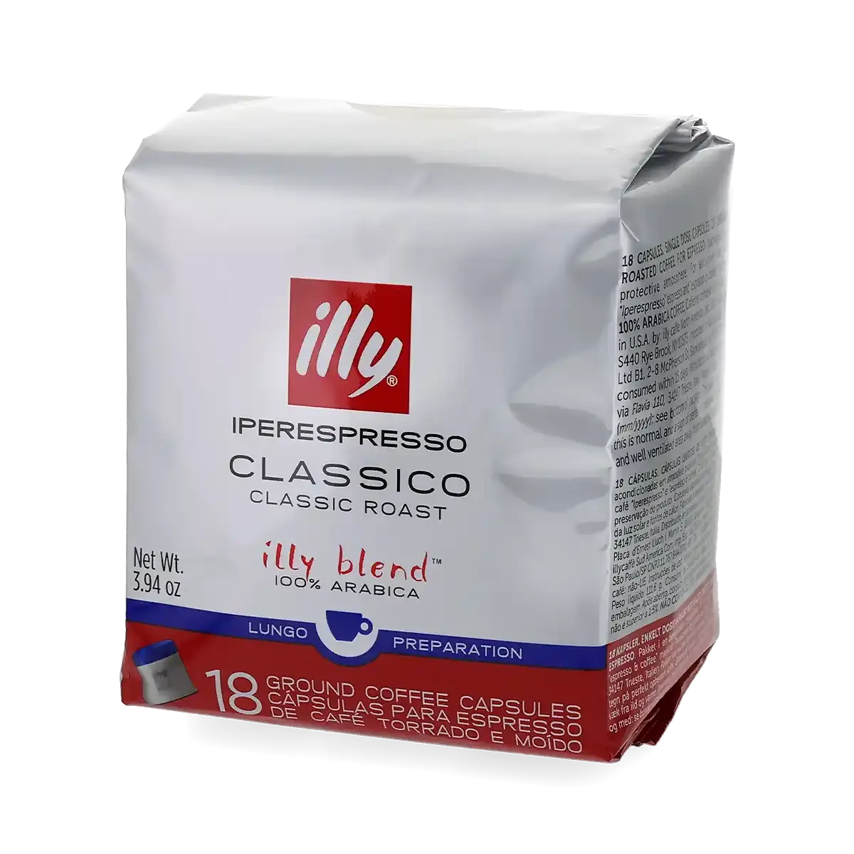 illy\u0020Lungo\u0020Classico\u0020\u002818\u0020kapsler\u0029