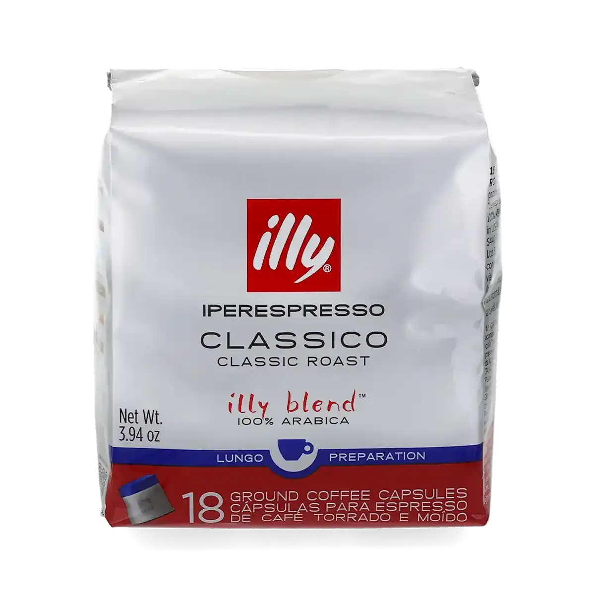 illy\u0020Lungo\u0020Classico\u0020\u002818\u0020kapsler\u0029