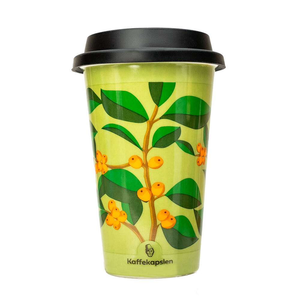 Thermobecher\u0020mit\u0020Pflanzenmotiv