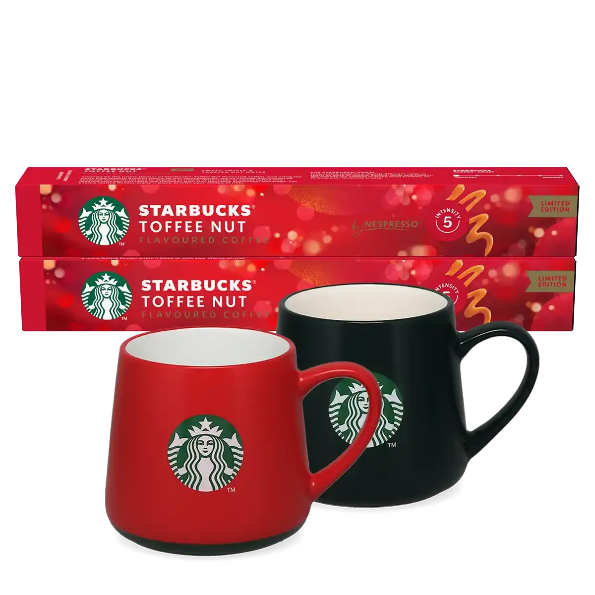 Toffee Nut + 2 Becher-Bundle