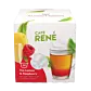 Tee mit Zitrone und Himbeere