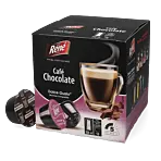 Café René Chocolate Café Packung und Kapsel für Dolce Gusto
