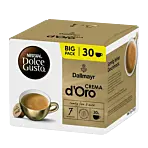 Dallmayr Crema d'Oro Big Pack Packung und Kapsel für Dolce Gusto