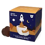 Senso Nocturno Latte Crème Brulee Packung und Kapsel für Dolce Gusto
