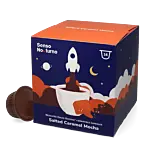 Senso Nocturno Salted Caramel Mocha Packung und Kapsel für Dolce Gusto
