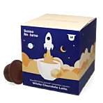 Senso Nocturno White Chocolate Latte Packung und Kapsel für Dolce Gusto
