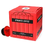 Kaffekapslen Dynamite Coffee Packung und Kapsel für Dolce Gusto
