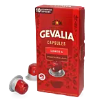 Gevalia Lungo 6 Classico Packung und Kapsel für Nespresso®