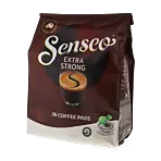 Senseo Extra Strong Medium Cup Packung und Pods für Senseo