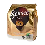 Senseo Gold Packung und Pods für Senseo