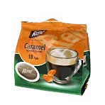 Café René Caramel Packung und Pods für Senseo
