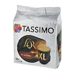 L'OR XL Intense Packung und Kapsel für Tassimo
